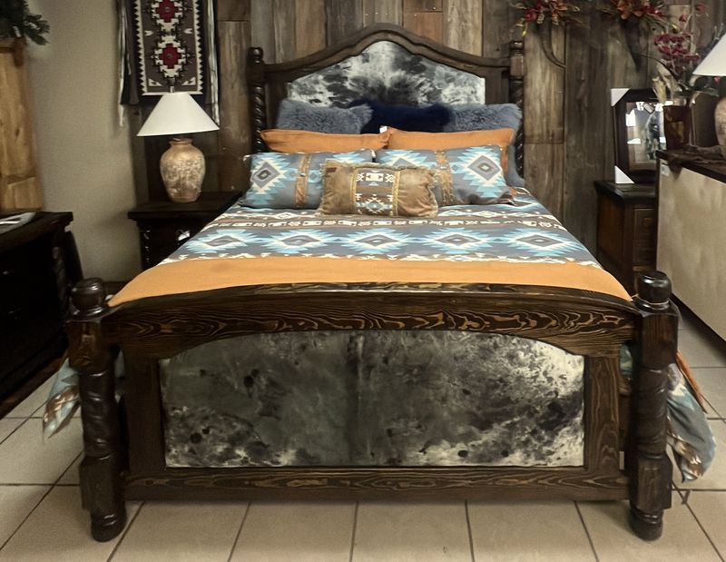 King Acid Washed Twisted Bed