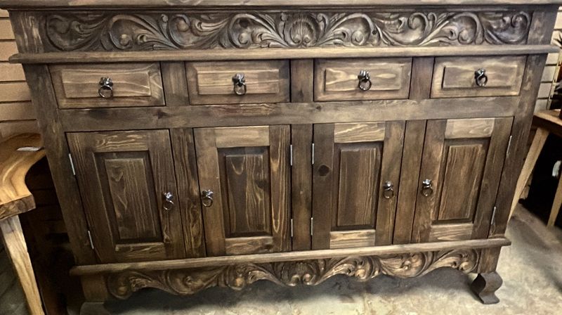 Rustic French Buffet- 20x60x42