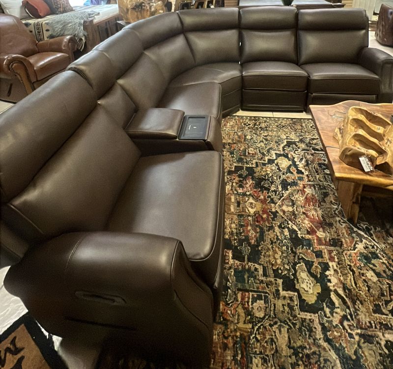 Ravenna Tobacco Triple Power Sectional