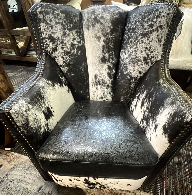 Puma Chair -Floral Black