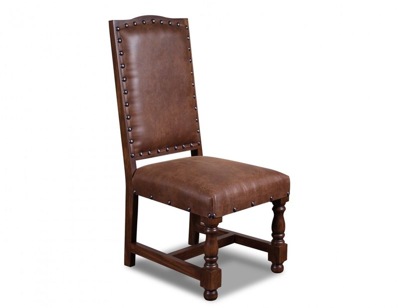Hacienda Side Chair -Brown