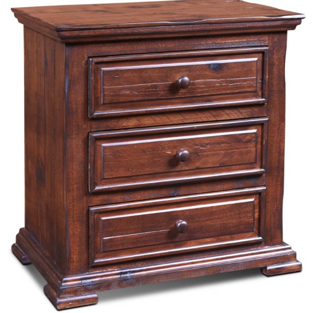 Marquis 3 Drawer Nightstand