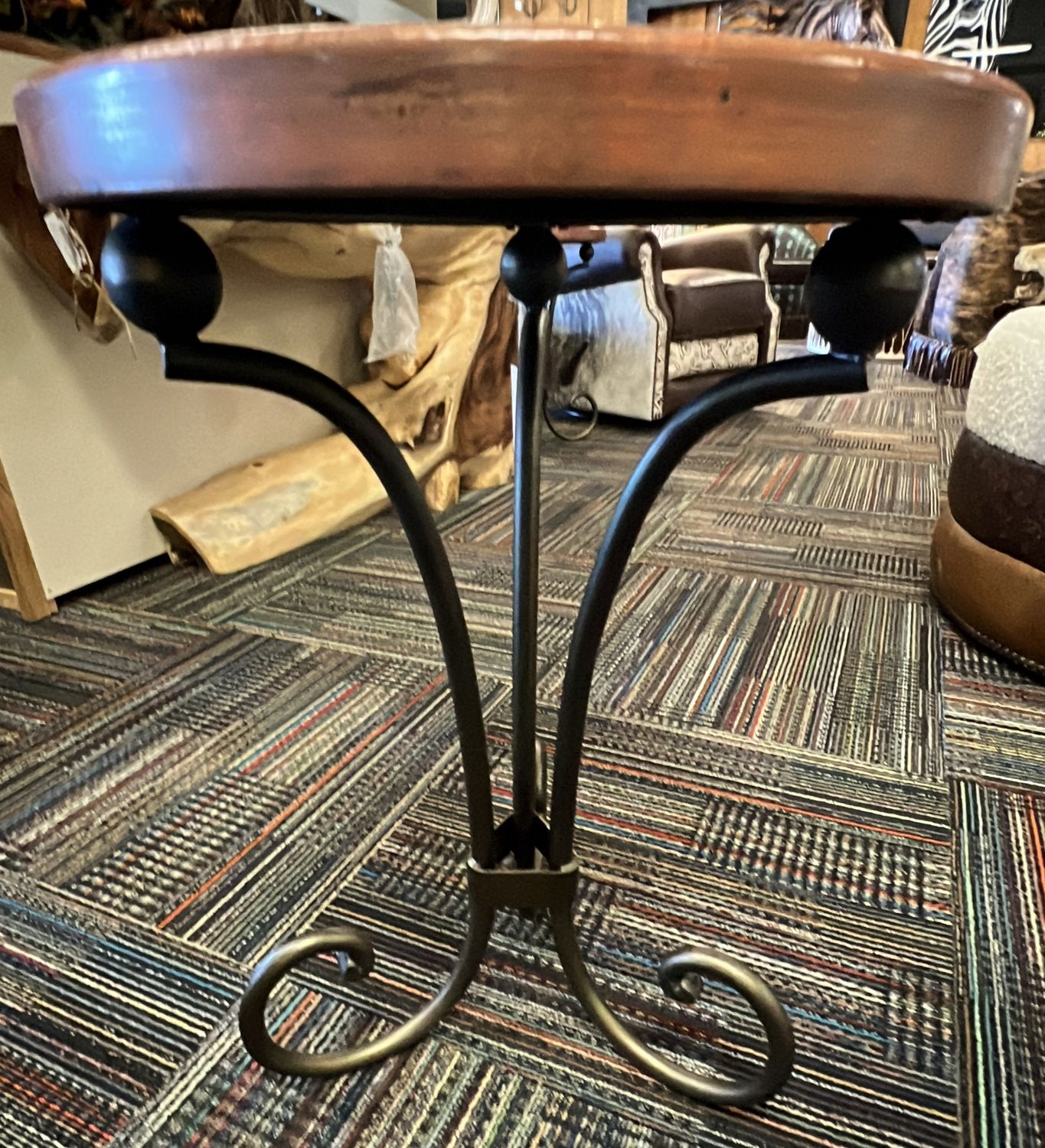 Cordoba Copper Side Table