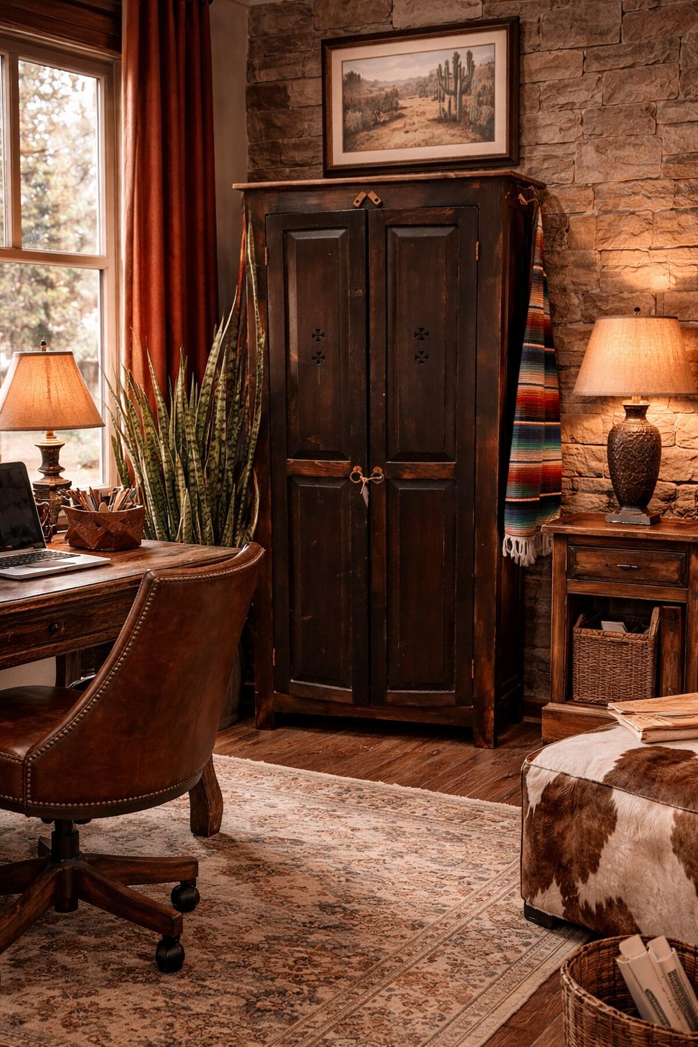 Cross 2-Door Cabinet