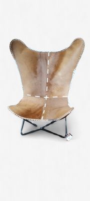 Metal Folding Leather Chair HOH