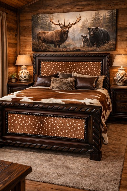 Queen Picture Frame Bed