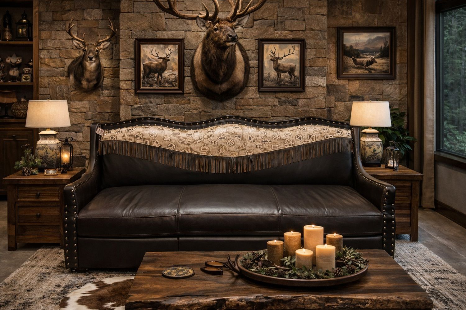 Alejandra Sofa with Mini Brands Cream &amp; Bronze/Chateau App/Rio Bronze