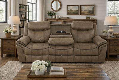 Knoxville Mocha Motion Sofa