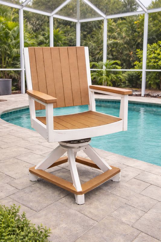 Cedar/White Mayhew Swivel