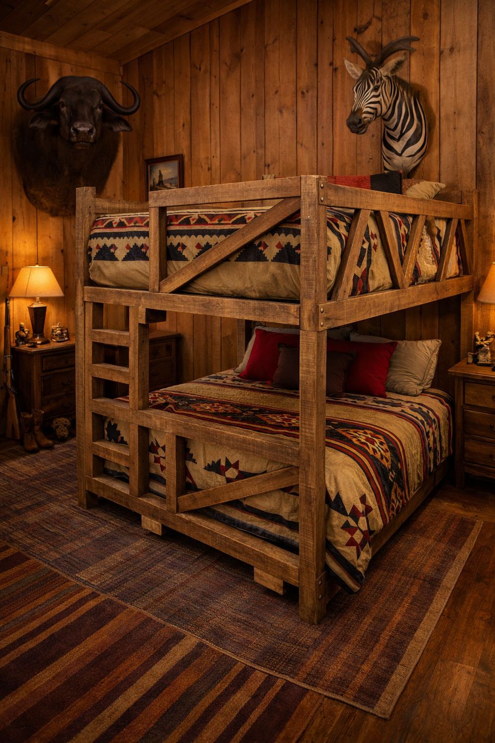 Queen Over Queen Bunk Bed