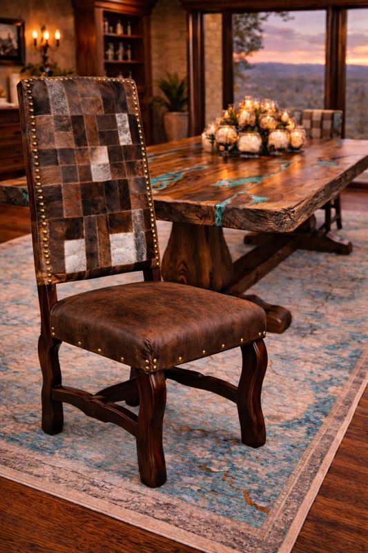 Sierra Faux Leather Side Chair