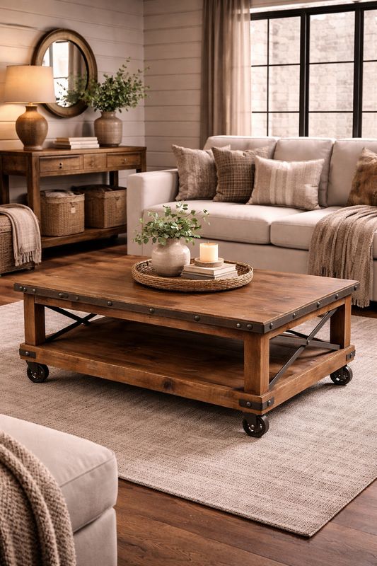 Urban Rustic Coffee Table