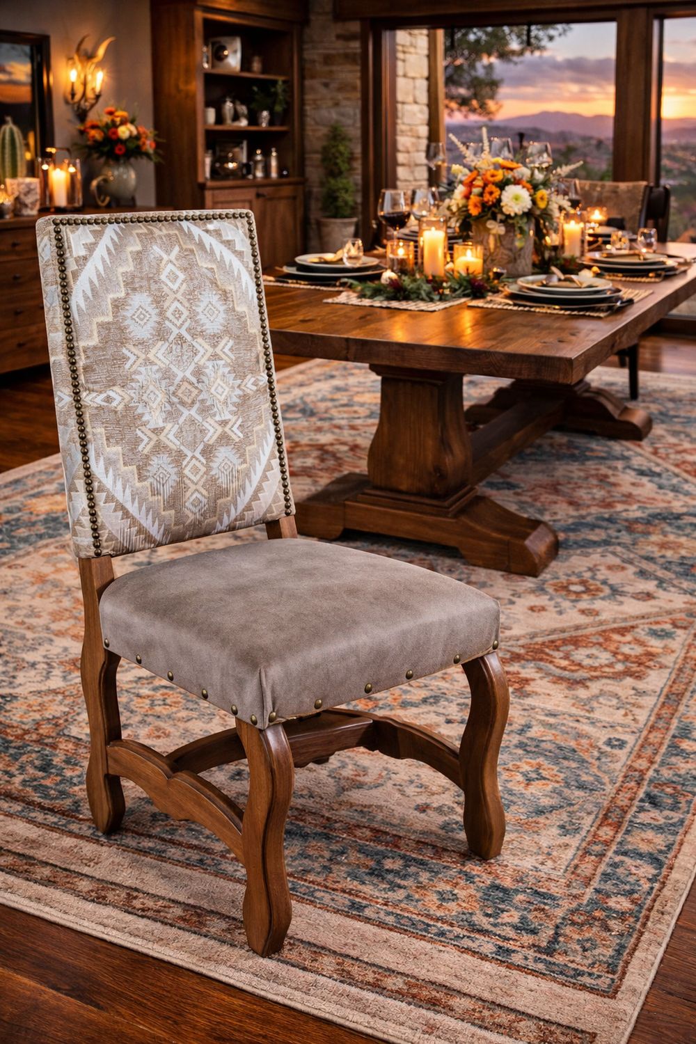 Cody Faux Leather Side Chair