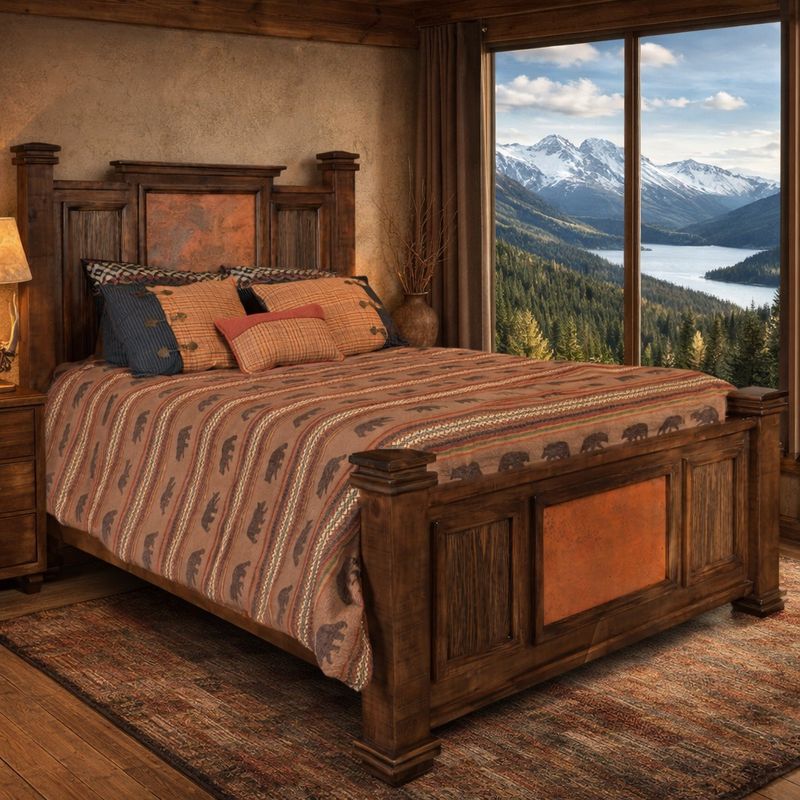 Copper Canyon Queen BedD