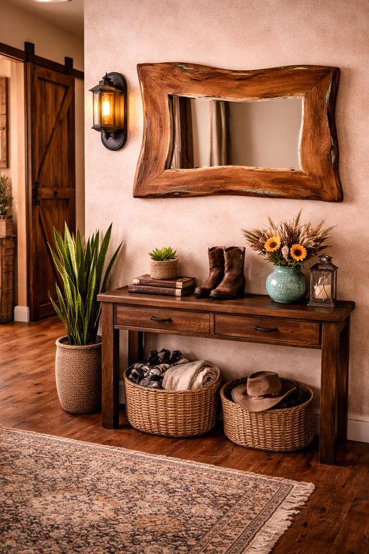 2x3 Turquoise Mirror