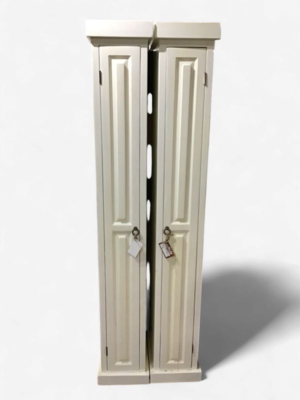 Skinny White Cabinet