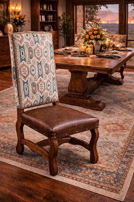 Toas Faux Leather Side Chair