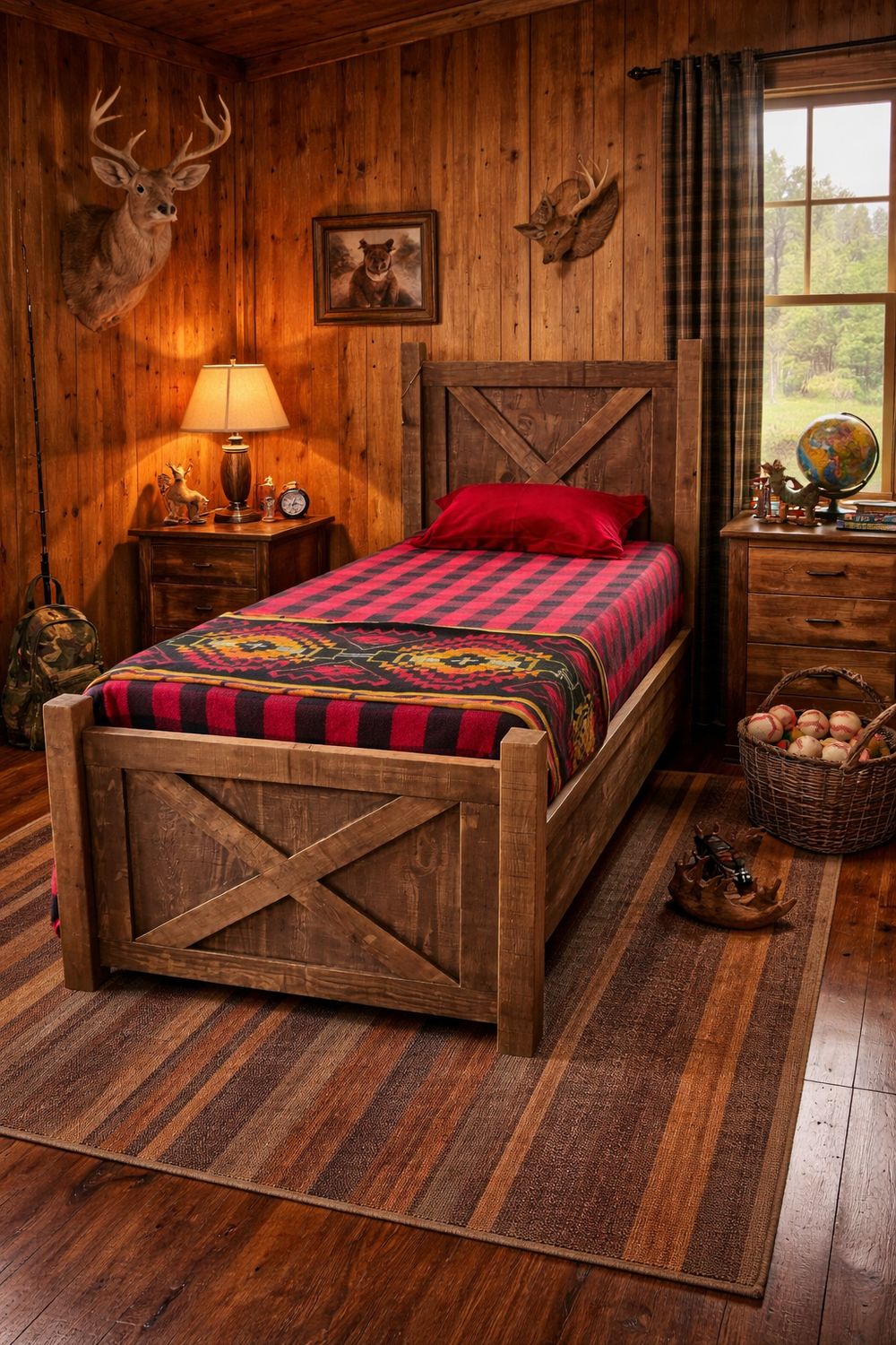 XL Twin Rough Lumber Bed