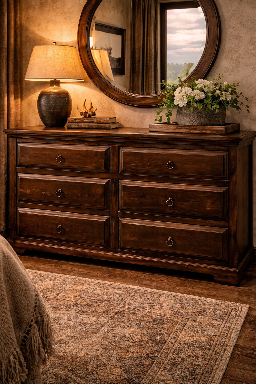 Mission 6-Drawer Dresser