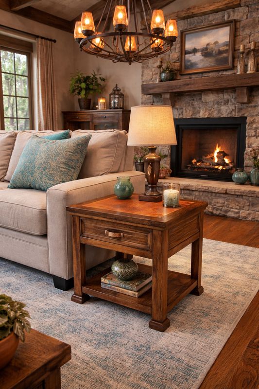 Copper Canyon End Table