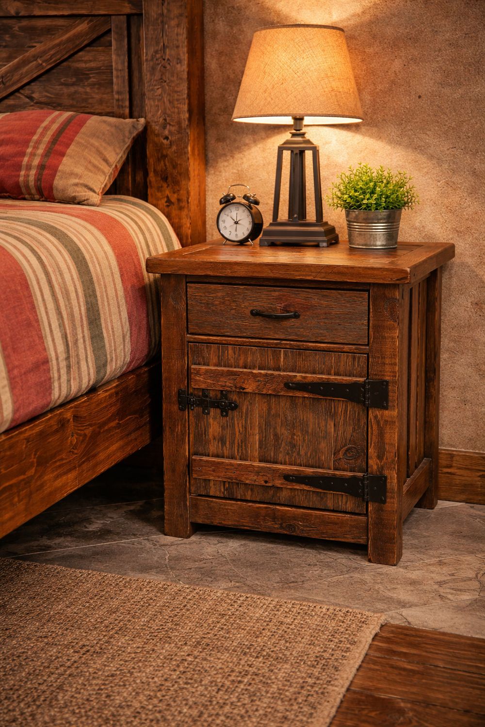 Heritage Richland 1 Door/1 Drawer Nightstand