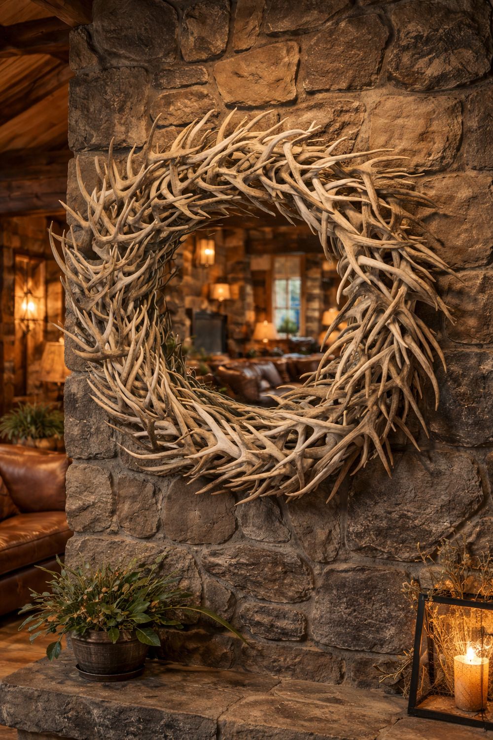 Antler Mirror