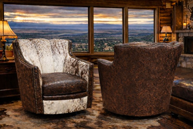 Puma Chair with Cowboy Tooled Indios