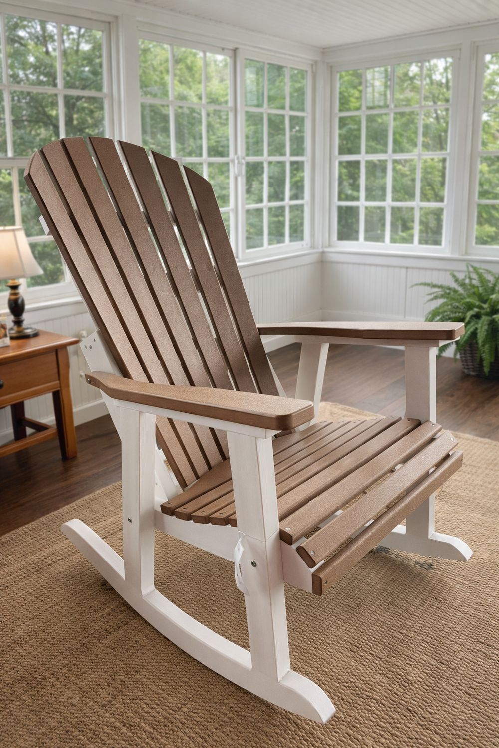 Comfo Rocker Cedar/White