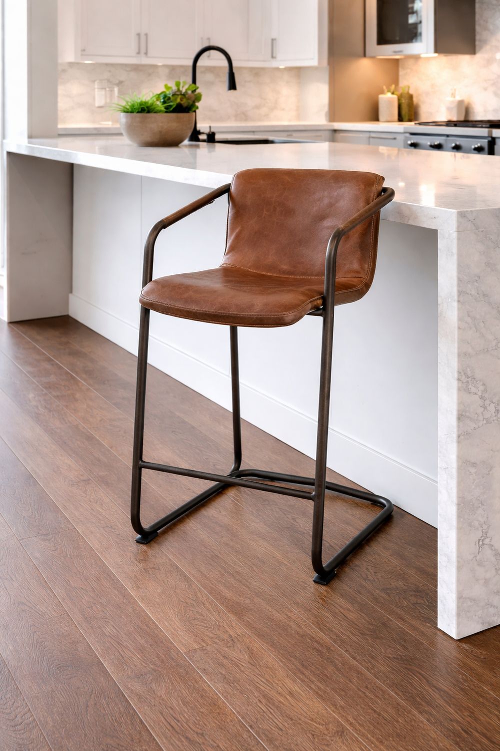 Indy Counter Stool Antique Cigar Brown
