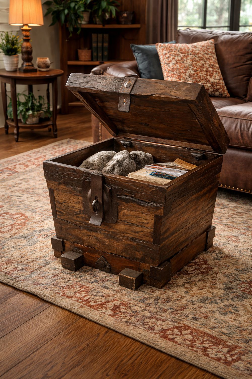 Old Fashioned Capitan End Table