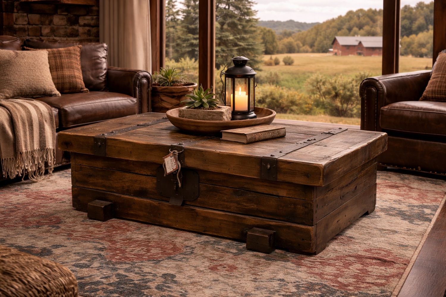 Old Fashioned Capitan Coffee Table