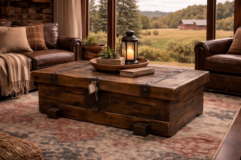 Old Fashioned Capitan Coffee Table