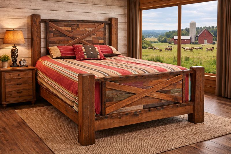 Back To The Barn King Bed