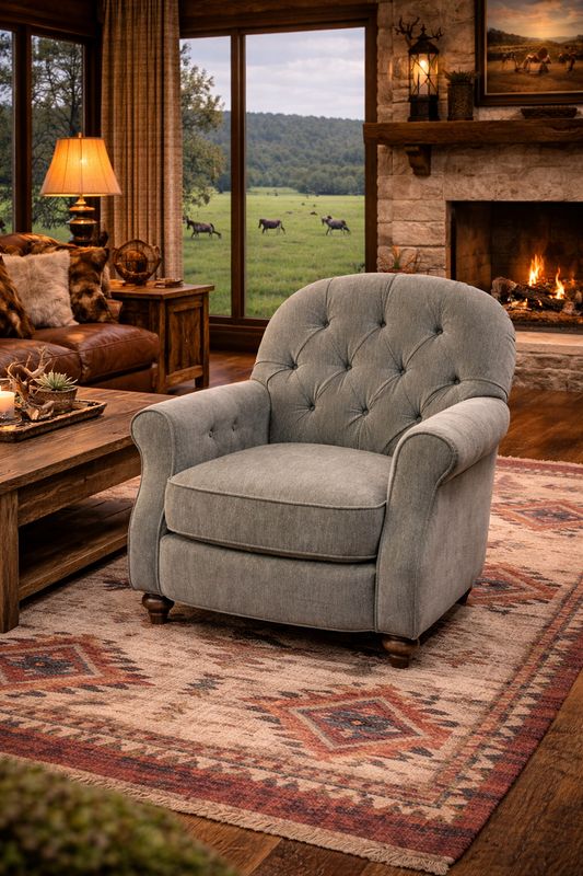 Truscott Club Chair -Spruce