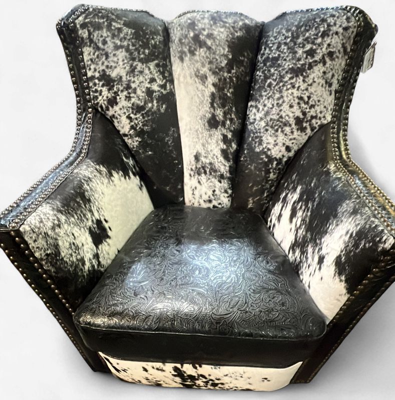 Puma Chair -Floral Black