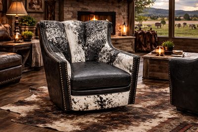 Puma Chair -Floral Black