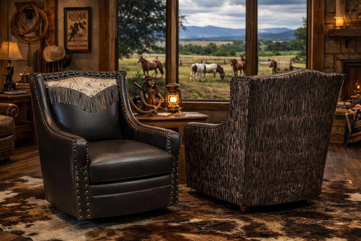 Alejandra Chair with Mini Brands Cream &amp; Bronze/Chateau Appl/Rio Bronze