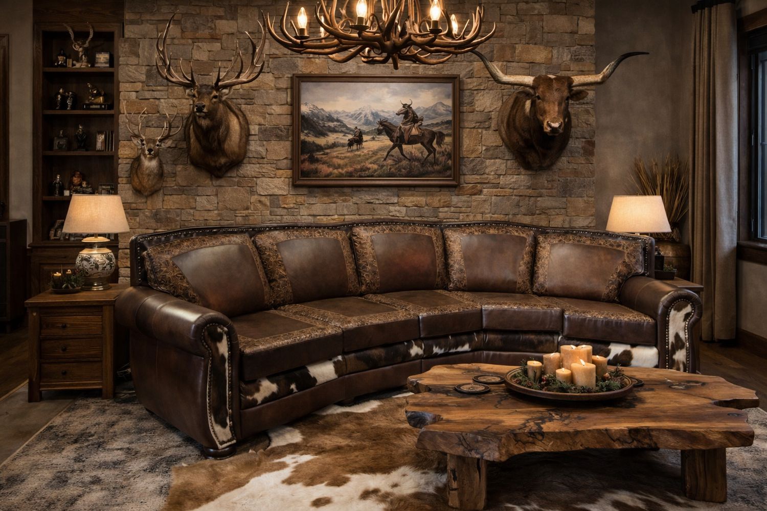 El Dorado Curved 4 Seat Sofa