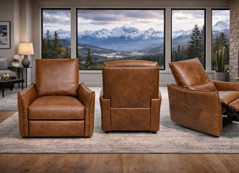Amsterdam Recliner -Kona Brown