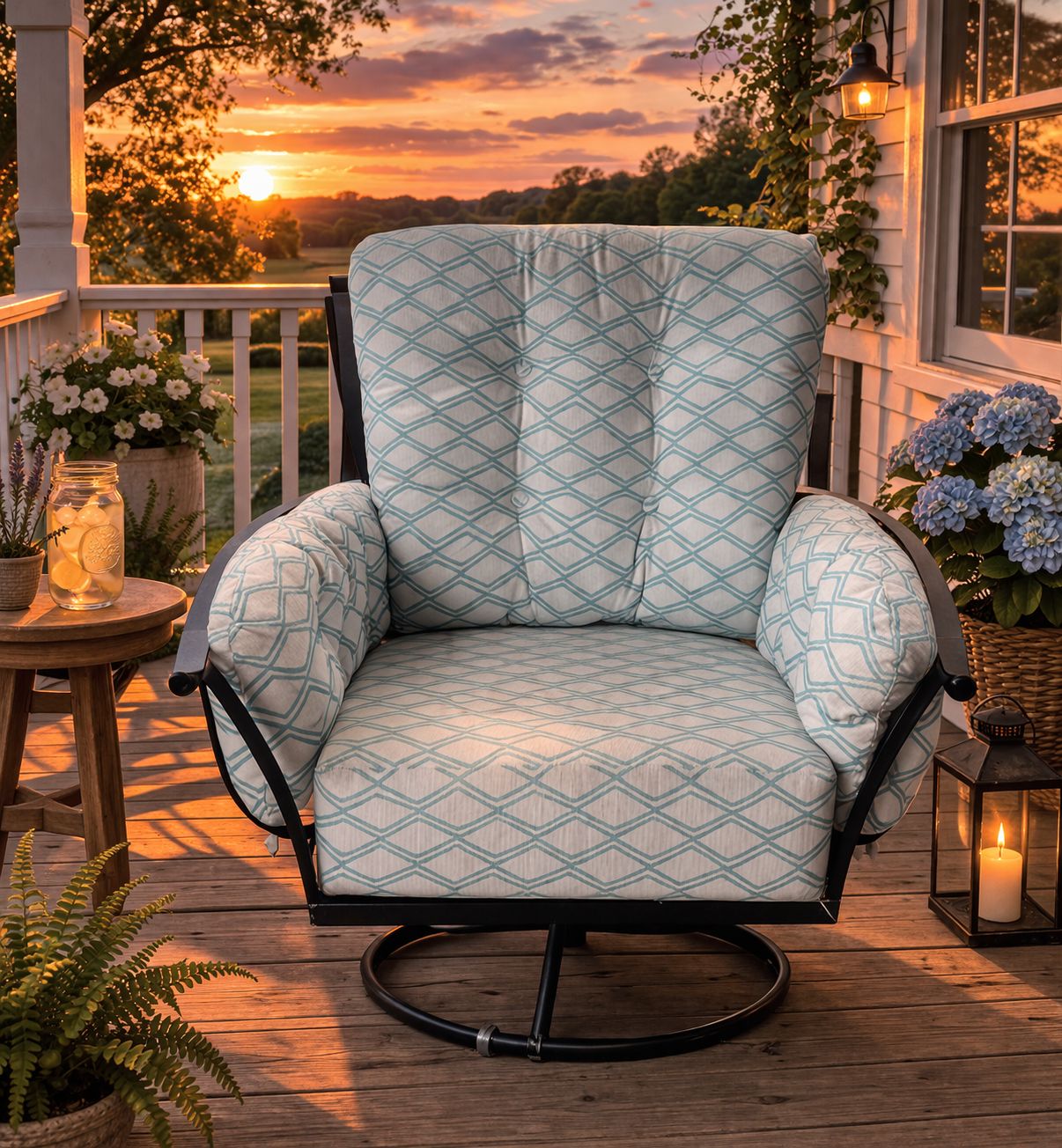 Voyage Breeze Vinings Swivel Rocker Chair