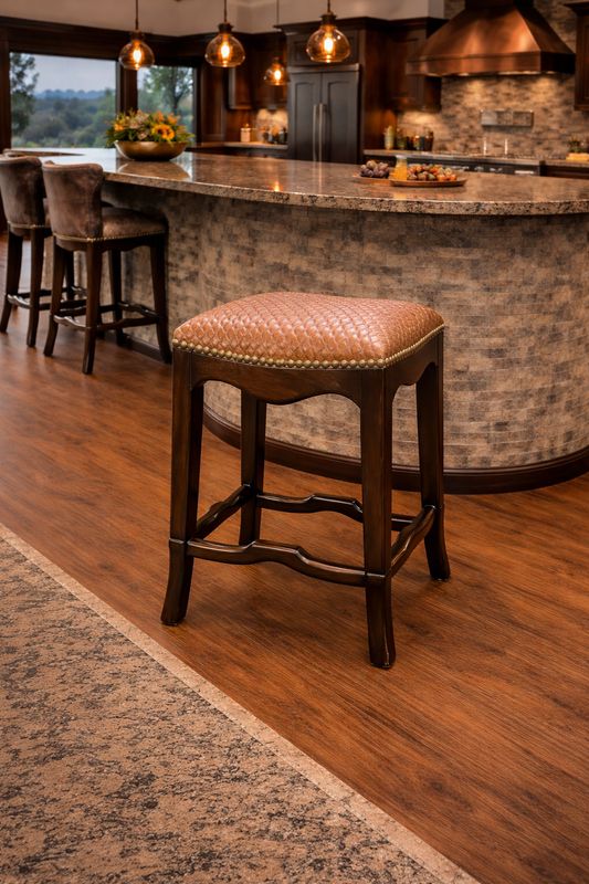 Crown Saddle Stool