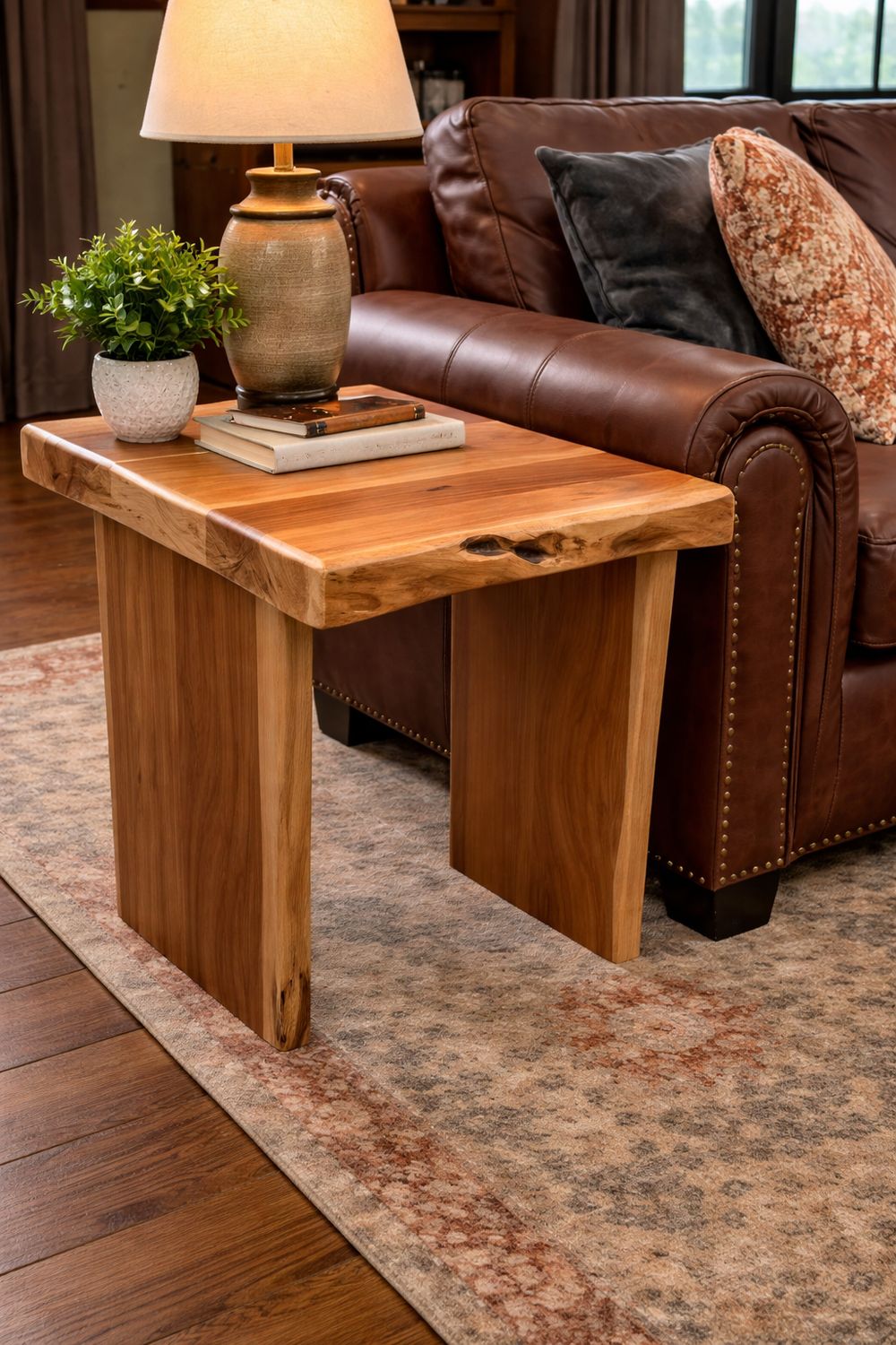 Crestone Live Edge End Table