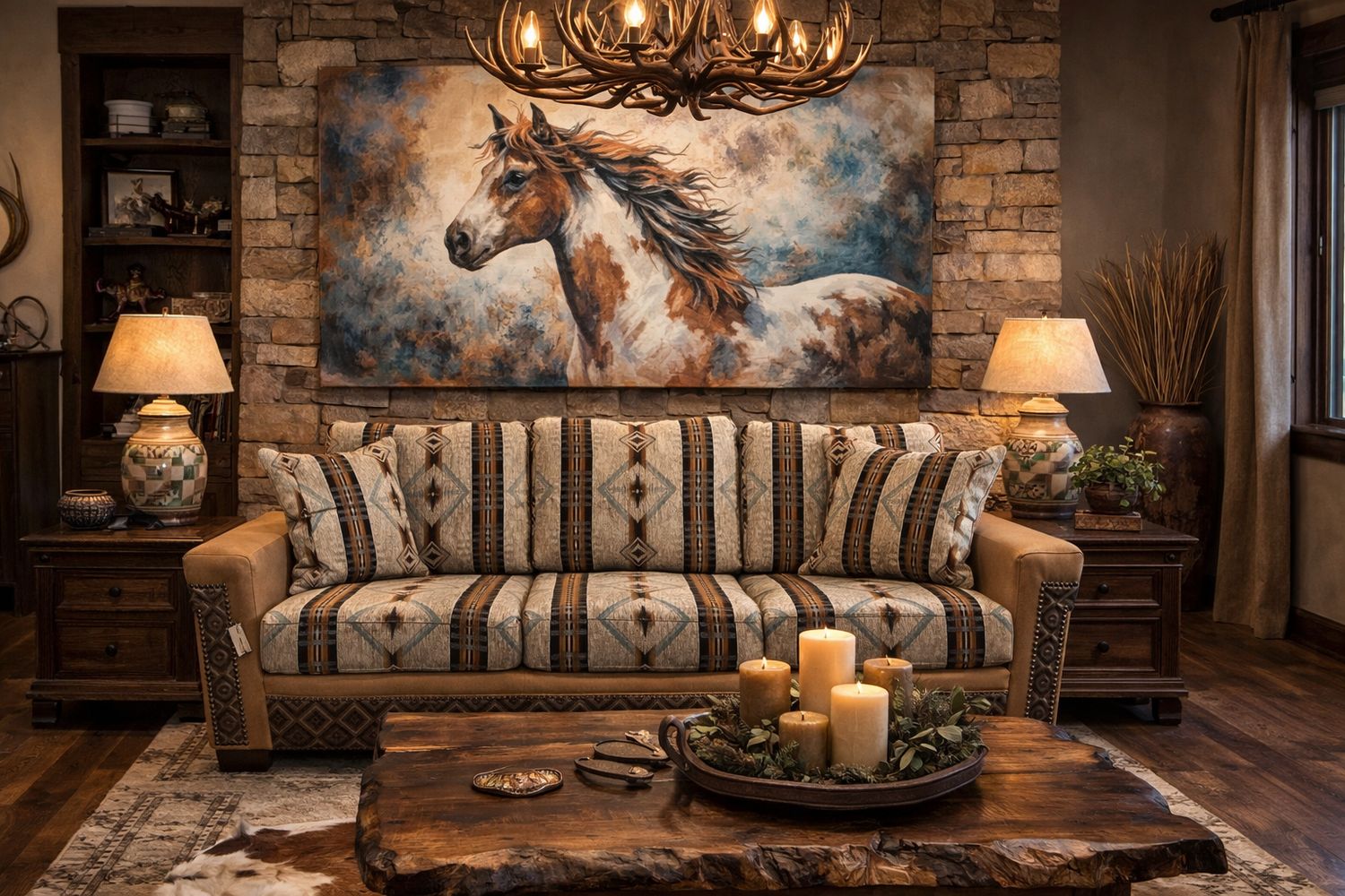 Vienna Sofa with Accent Pillows