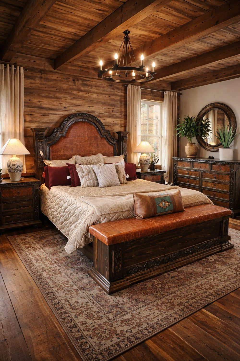 La Riata 4 Pc King Bed Set