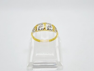 Cincin Fendi 2C Padu 916