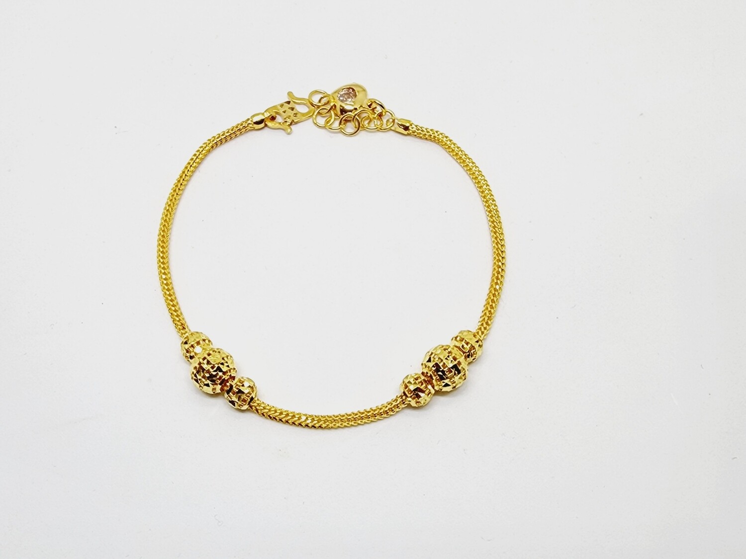 Rantai Tangan Pendora Double Boba 916