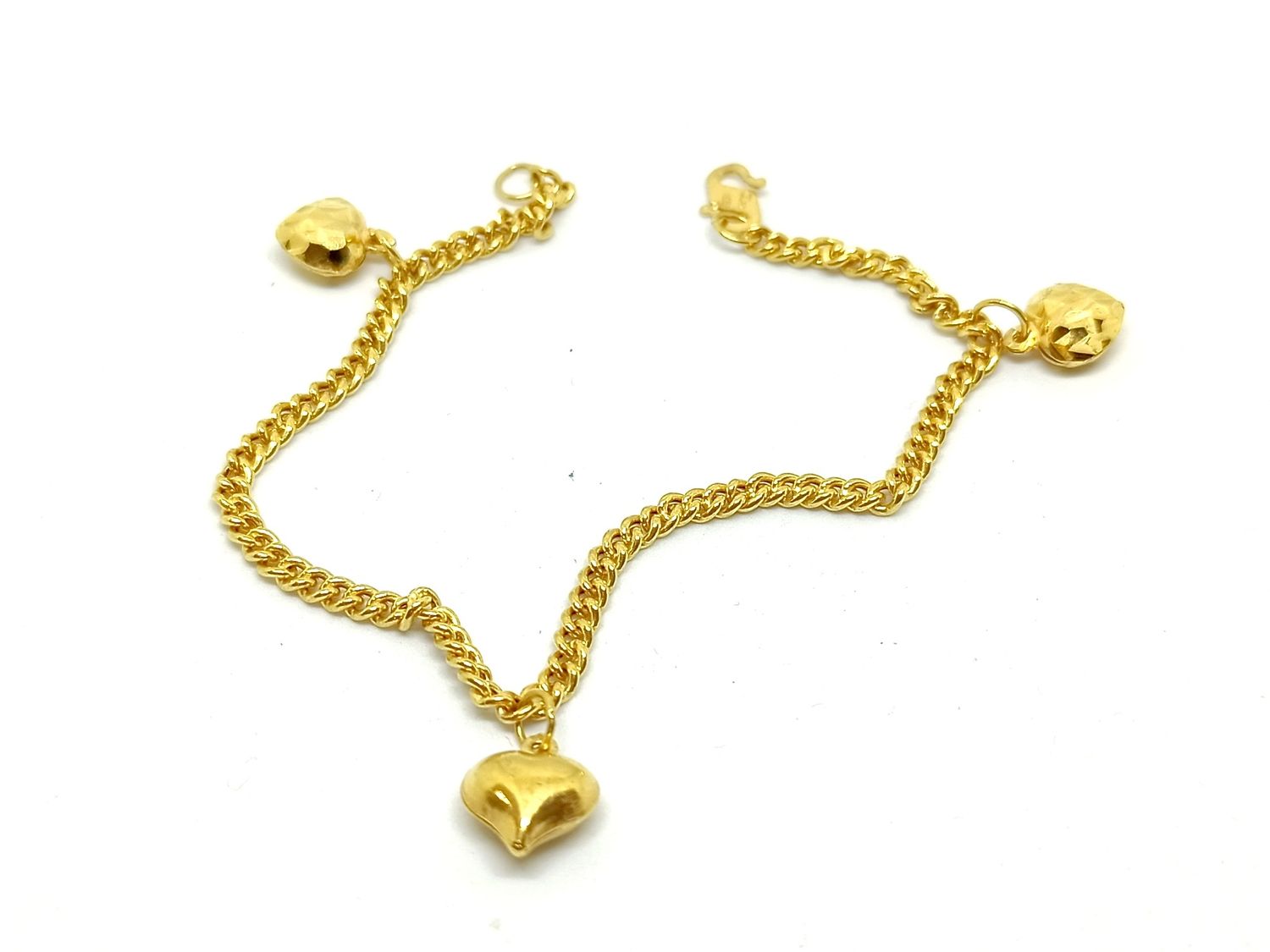 Rantai Tangan Gajah Love Gantung Lonceng 3g 916