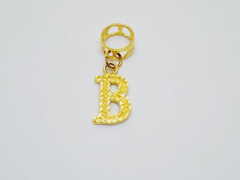 Locket/Beads/Charms Huruf B