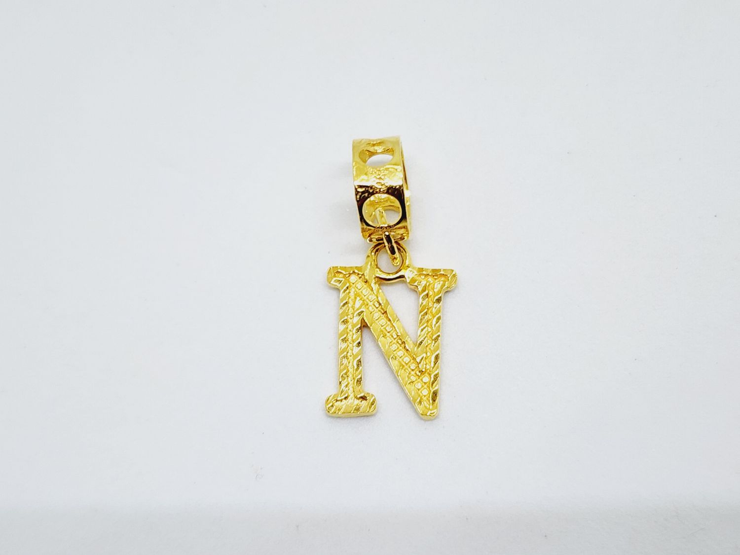 Locket/Beads/Charms Huruf N 916