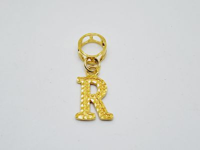Locket/Beads/Charms Huruf R 